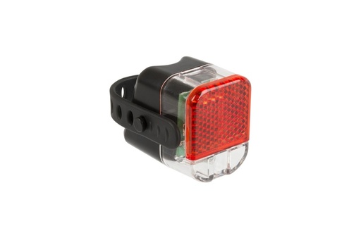 [#CS-44200008] VILLOGÓ HÁTSÓ LMS 1LED 2FUNK M-WAVE HELIOS K1.1R FEKETE (BLISZTERES)