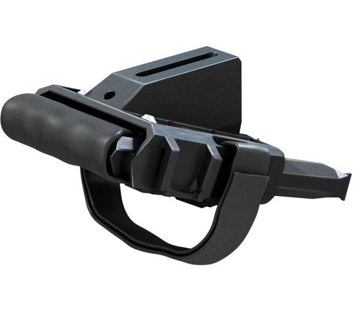 [#PL-PRAC0251] PRO SMART SADDLE CONTAINER BLACK /W BASE MOUNT