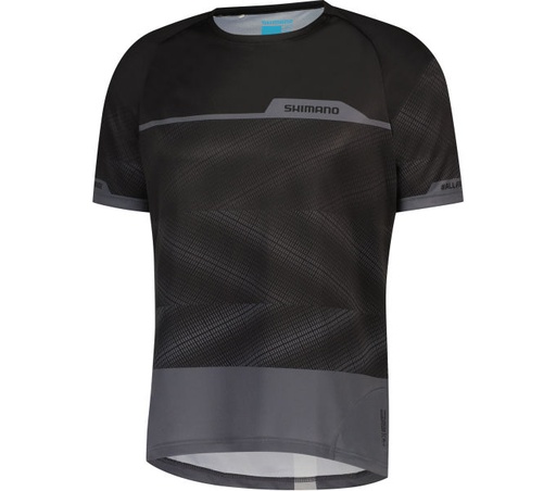  SHIMANO MYOKO SHORT SLEEVE FEKETE