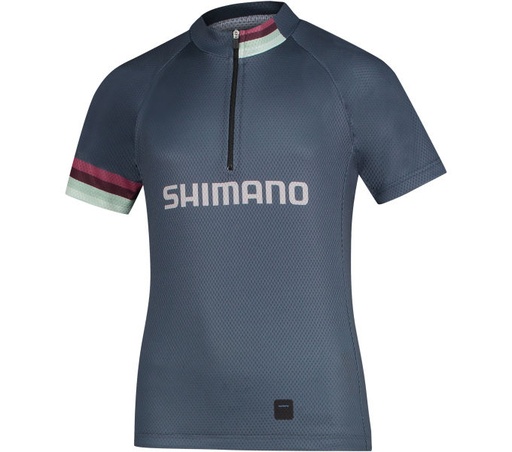  SHIMANO JUNIOR SHORT SLEEVES CHARCOAL JR.