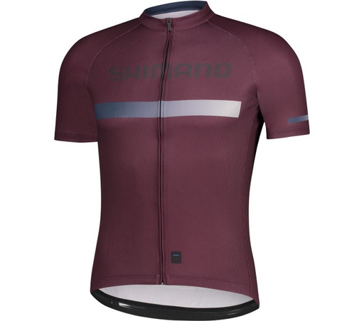  SHIMANO LOGO SHORT SLEEVES SÖTÉTVÖRÖS