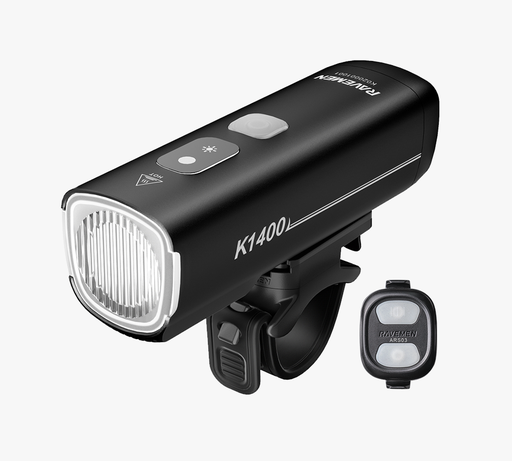 [#BL-241129] Ravemen K1400 akkumulátoros első lámpa AI technológiával