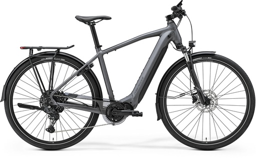 [#BF-2500173] MERIDA eSPRESSO 500 EQ IV1 XL MATT SÖTÉTEZÜST (FEKETE) - SHIMANO
