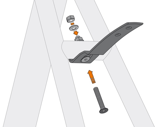[#BL-139093] SKS-Germany Velo 42/47 sárvédőrögzítő elem