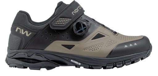 [#BF-80223012-74-46] Cipő NORTHWAVE ALL TER. SPIDER PLUS 3 46 HOMOK/FEKETE