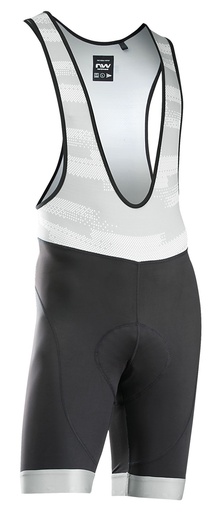 [#BF-89251160-03-XL] NADRÁG NORTHWAVE ACTIVE EVO RÖVID XL KANTÁROS, FEKETE/SZÜRKE
