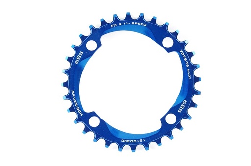 [#BL-141146] a2Z Narrow Wide (BCD: 104) 4 furatos szimmetrikus lánctányér [kék, 30]