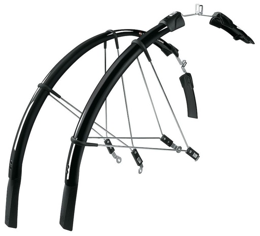 [#BL-143642] SKS-Germany Raceblade Long sárvédő szett [fekete]