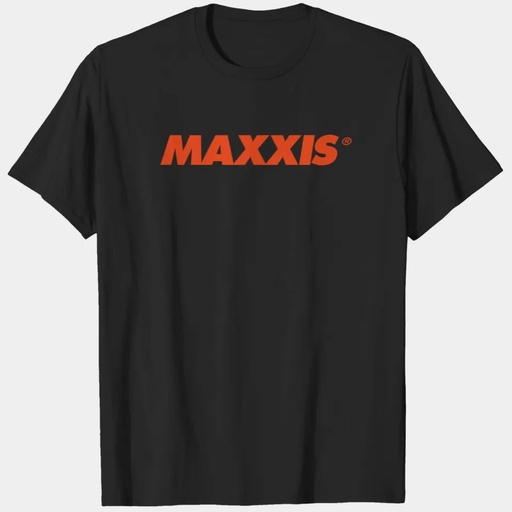 [#BS-POLMAXX2024_M] Póló Maxxis 2024 M pamut fekete/piros