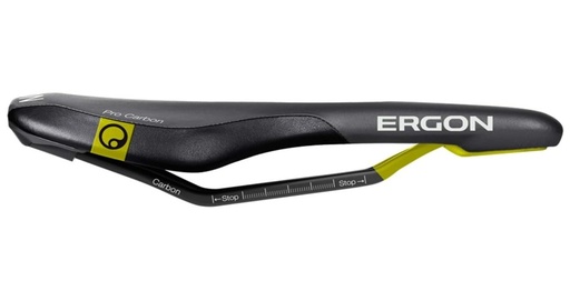 [#BS-44070020] Nyereg férfi Ergon SME-3 Enduro Pro Carbon S/M Black/Green187g