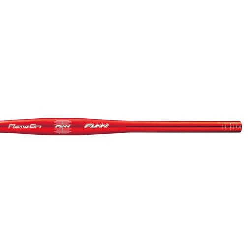 [#BL-206843] FUNN Flame On egyenes kormány [piros, 680 mm]