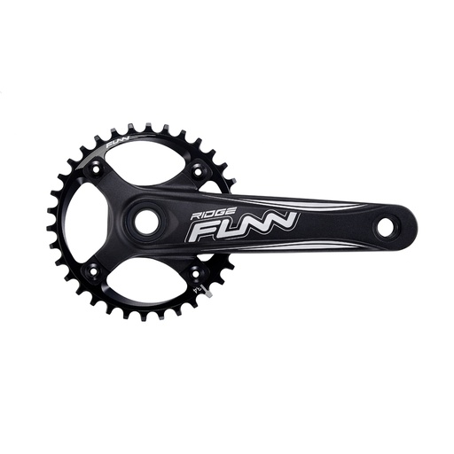 [#BL-204628] FUNN Ridge Solo Comp integrált MTB hajtómű középcsapággyal [fekete, 34, 175 mm]