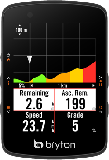 [#BF-BRRIDER550E] Computer Bryton Rider 550 E