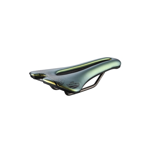 [#BL-224136] Selle San Marco Aspide Short Open-Fit Racing Narrow Iridescent Gold nyereg