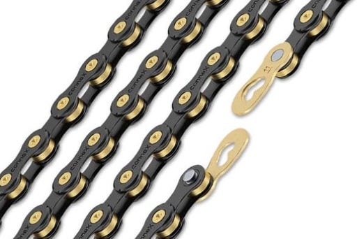 [#BL-244381] Connex 12SB Black Edition 12 sebességes lánc [fekete-arany, 126 szem]