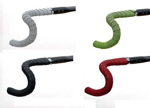 [#BL-185387] Bike Ribbon Hexagon kormányszalag (bandázs) [piros]