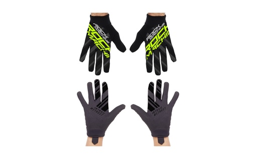 [#BL-199735] Rock Machine Race FF átmeneti hosszú ujjú kerékpáros kesztyű [khaki/fekete, M]