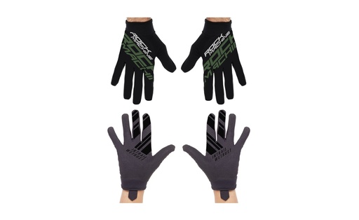 [#BL-199741] Rock Machine Race FF átmeneti hosszú ujjú kerékpáros kesztyű [fekete/szürke, L]