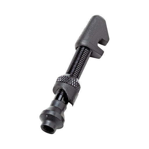[#BS-TVVXA32S25866S] Tubeless szelep DT Swiss alu fekete 18-25mm magas felnikhez
