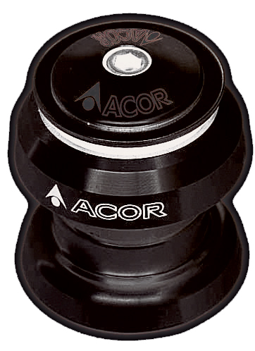 [#BL-923] Acor AHS-701 normál kormánycsapágy 1 1/8" Ahead villanyakhoz [fekete]