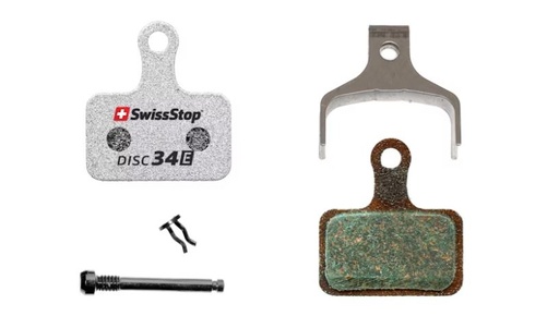 [#BS-P100006258] Fékbetét SwissStop Mini Workshop E-compound 34 Shimano flat mount 25db