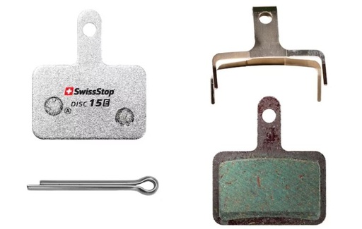 [#BS-P100006252] Fékbetét SwissStop Mini Workshop E-compound 15 Tektro, Deore 525, 575, 486 25db