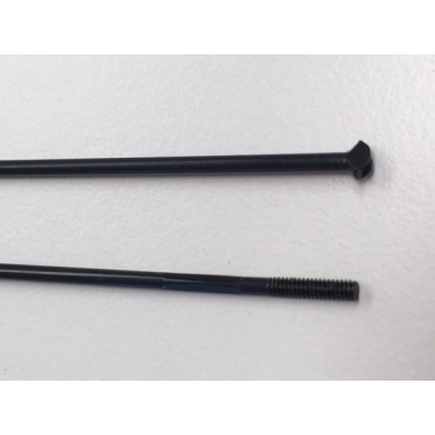 [#BS-SATS20295S00200208] Küllő DT Swiss Aerolite egyenes T-fejjel 2.0/2.3/0.9x295 fekete