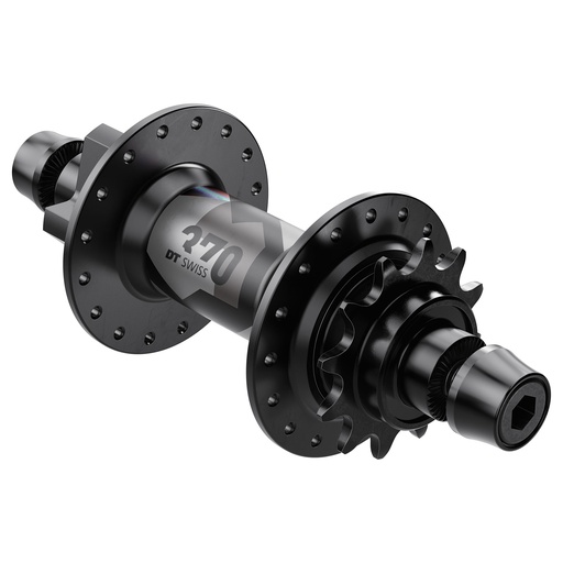 [#BS-H370IDBPR32SA3068S] Agy DT Swiss 370 dirtjump hátsó 6 csavaros 135mm 32h singlespeed