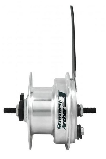 [#BL-47259] Sturmey Archer XL-FDD dinamós, 90mm dobfékes agydinamó [36, 2.4 W]