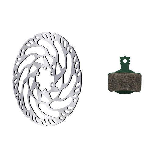 [#BL-206103] Magura MT EStop MDR-C 6 csavaros féktárcsa + 7S fékpofa szett [203 mm]