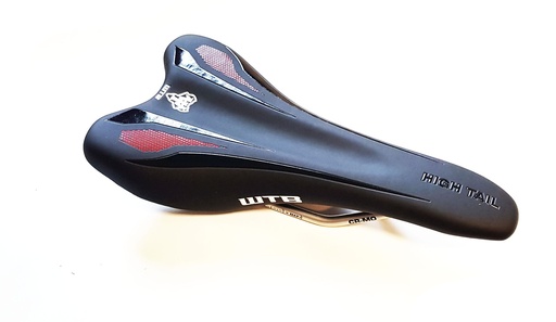 [#BL-235931] WTB HighTail Race Cro-Mo nyereg [130 mm, fekete-piros, 260 mm]