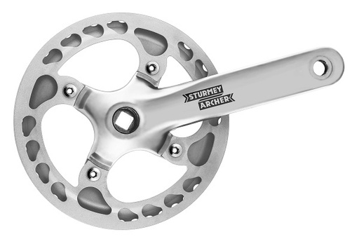 [#BL-143865] Sturmey Archer FCS752 négyszögtengelyes hajtómű [ezüst, 44, 170 mm]
