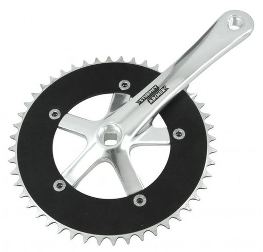 [#BL-102300] Sturmey Archer FCT22 SingleSpeed/Fixie/Pálya 42T négyszögtengelyes hajtómű [ezüst, 42, 170 mm]
