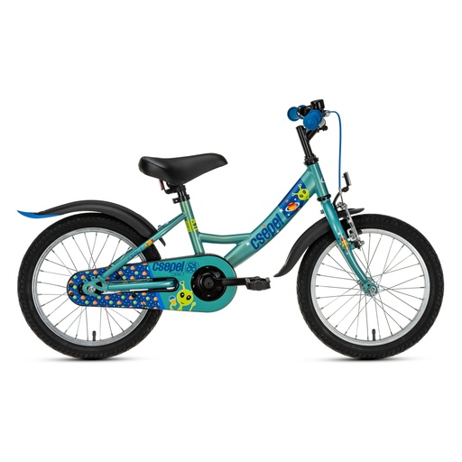 [#CS-94371101KZ] Csepel Drift Kerékpár 16" Kékeszöld