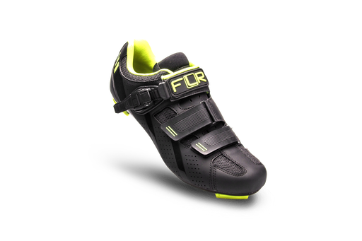 [#BL-178808] FLR F-15 III országúti cipő [fekete-neon sárga, 45]
