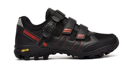 [#BL-178713] FLR Bushmaster Pro MTB cipő [fekete-piros, 43]
