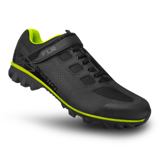 [#BL-178733] FLR Rexston MTB cipő [fekete-neon sárga, 45]