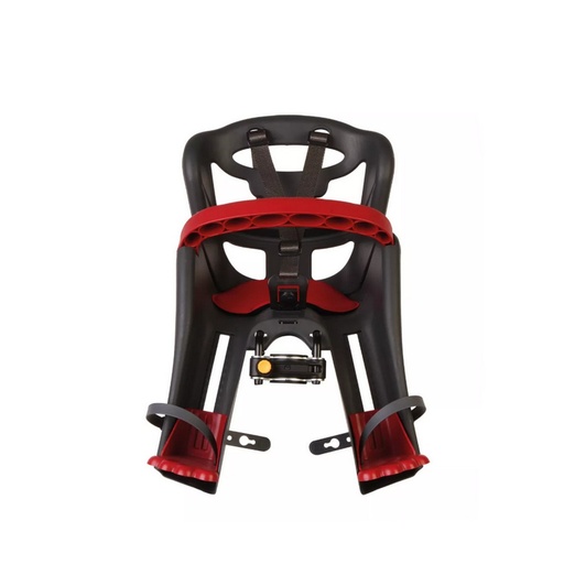 [#CS-41870005GR] Bellelli Tatoo Plus Handlefix első kerékpáros gyerekülés szürke