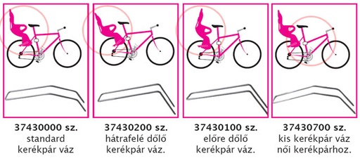[#BL-36417] Okbaby tartórúd gyermeküléshez meredek nyeregváz-csöves kerékpárhoz (37430100)