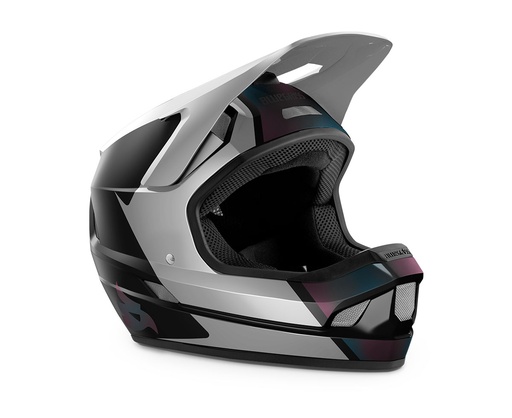 [#BL-234116] Bluegrass Legit fullface kerékpáros sisak [matt fehér-iridescent, 54-56 cm (S)]