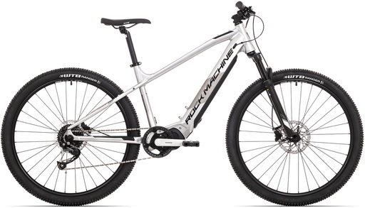 [#BL-195221] Rock Machine Torrent INT e30-29 elektromos MTB kerékpár [17" (M), fényes ezüst/fekete]
