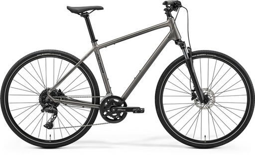 [#BF-2601103] MERIDA CROSSWAY 300 M SELYEM SZÜRKE (FEKETE) L-es