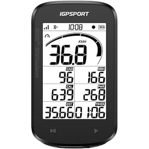 [#BS-BSIGS100MAX] Computer iGPSPORT BSC100 Max fekete