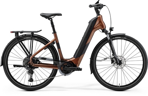 [#BF-2600766] MERIDA eSPRESSO CITY 500 EQ SELYEM BRONZ (FEKETE)