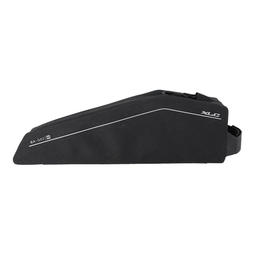 [#VP-250 17 000 31] XLC BA-G03 felső cső táska fekete 1,25l 30×4,5×10cm vízálló M