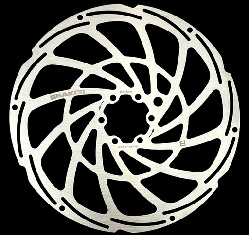 [#BT-23834] Féktárcsa BRAKCO E-bike 203 mm
