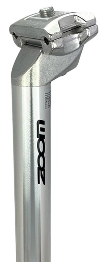 [#BT-31184] Nyeregcső ZOOM 25,4x400 ezüst