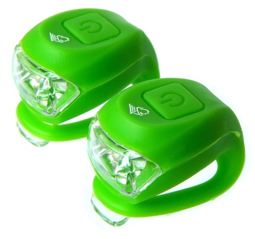 [#BT-34686] Villogó VELOTECH 2LED ZÖLD