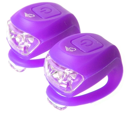 [#BT-34694] Villogó VELOTECH 2LED LILA