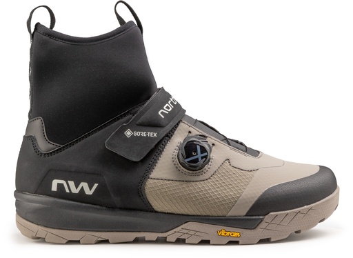 [#BF-80224001-91-45] Cipő NORTHWAVE MTB KINGROCK PLUS GTX 45 téli, fekete/homok